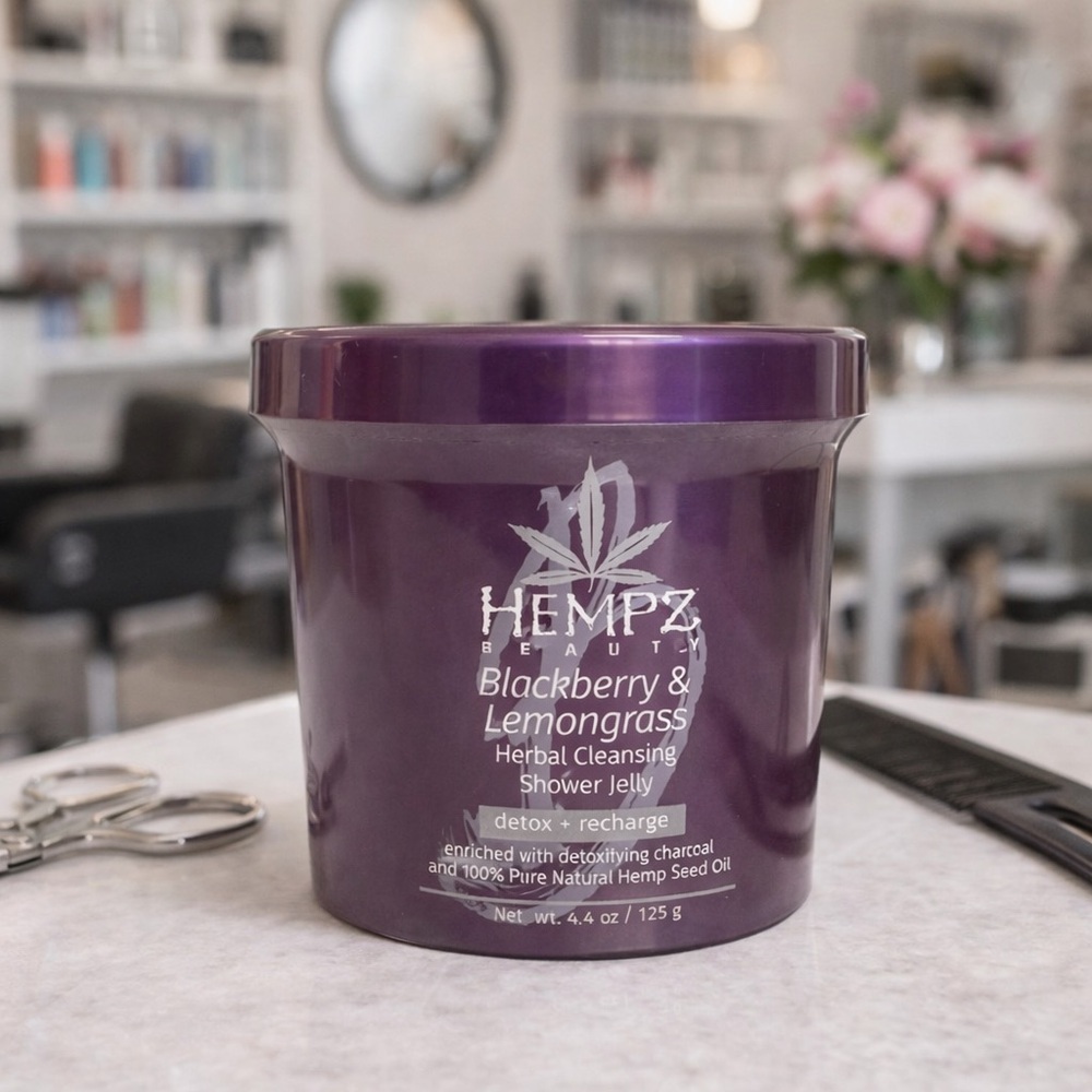 Hempz Blackberry & Lemongrass Herbal Cleansing Shower Jelly | NEW Sealed